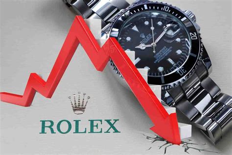 rolex prezzi in discesa|Crolla il valore degli orologi di lusso. Ecc.